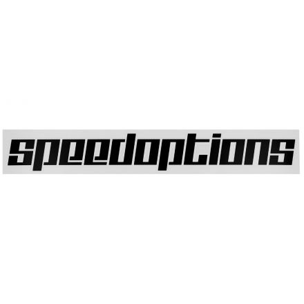 SpeedOptions - Black dekal - 26cm