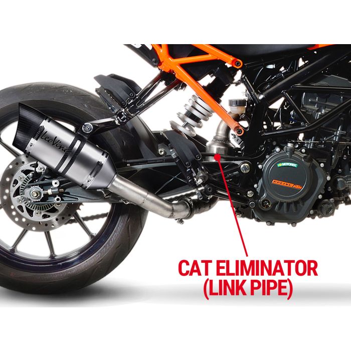 LeoVince - Cat eliminator - KTM Duke/RC 125/390  (2017-2020)