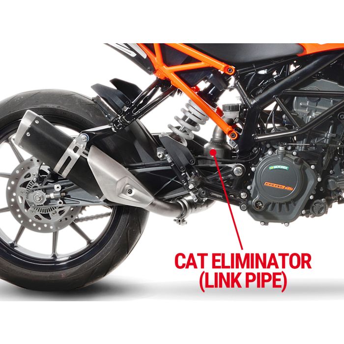 LeoVince - Cat eliminator - KTM Duke/RC 125/390  (2017-2020)
