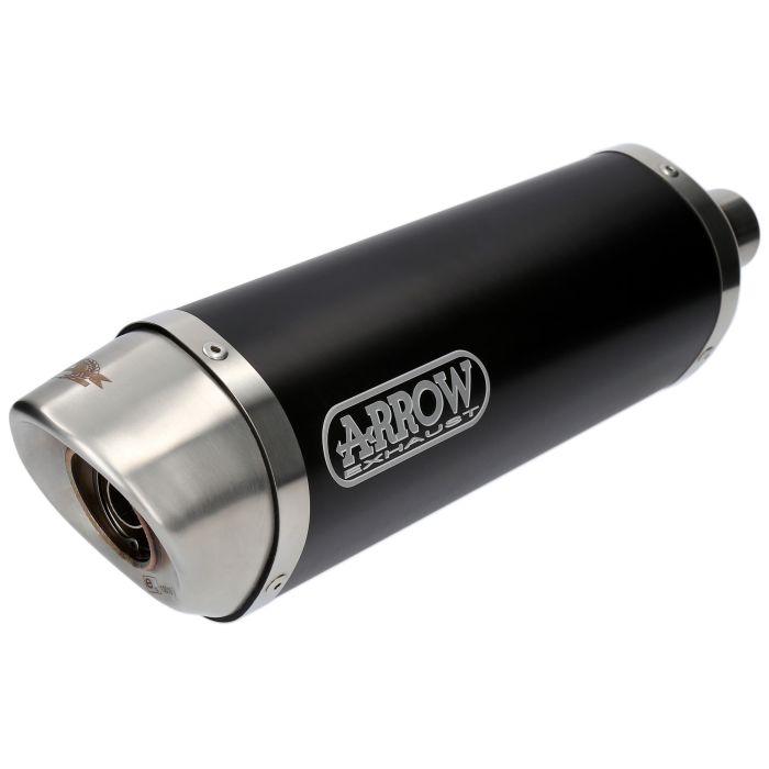 Arrow - StreetThunder - Black/Alu - Honda CB125F (2015-2016)