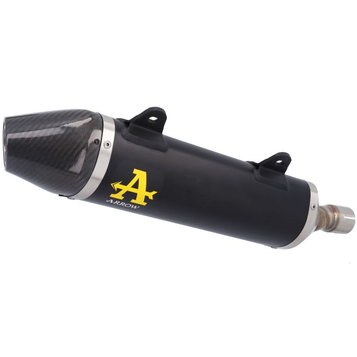 Arrow - Thunder Slip-On - Black/Carb - Aprilia RX125/SX125 (2021-2023)