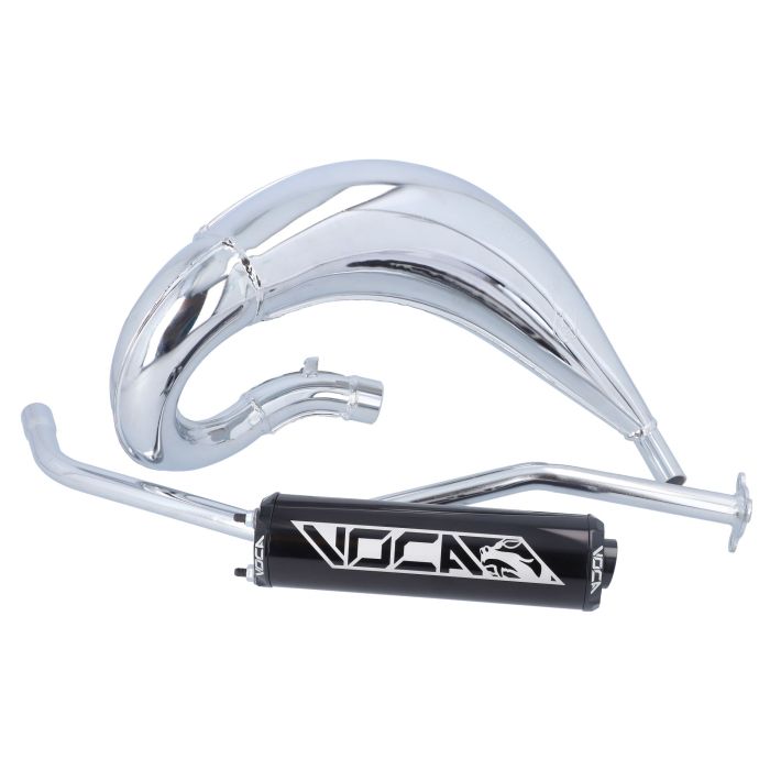 Voca - Chromed 50/70cc Cross - Sort - Aprilia/Derbi