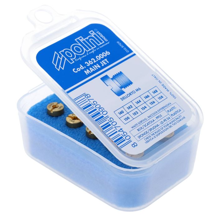 Polini - DellOrto 6mm dysekit - 140-158