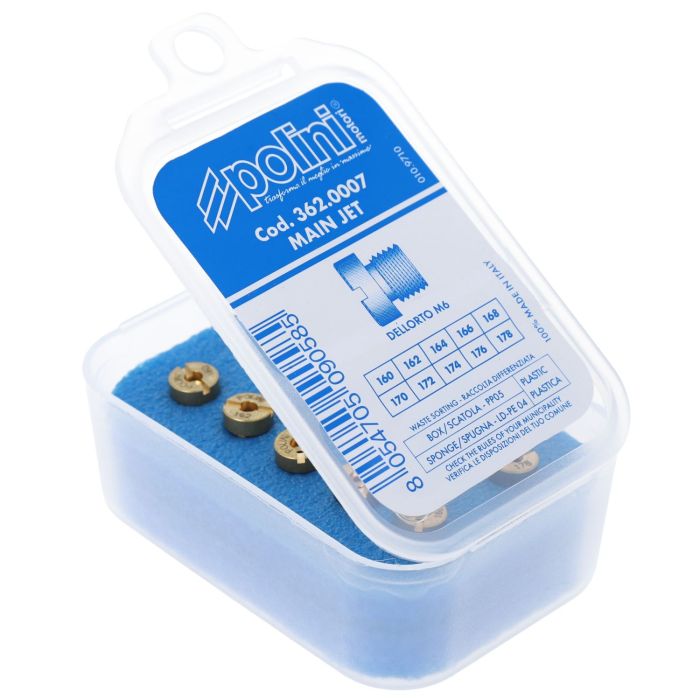 Polini - DellOrto 6mm dysekit - 160-178