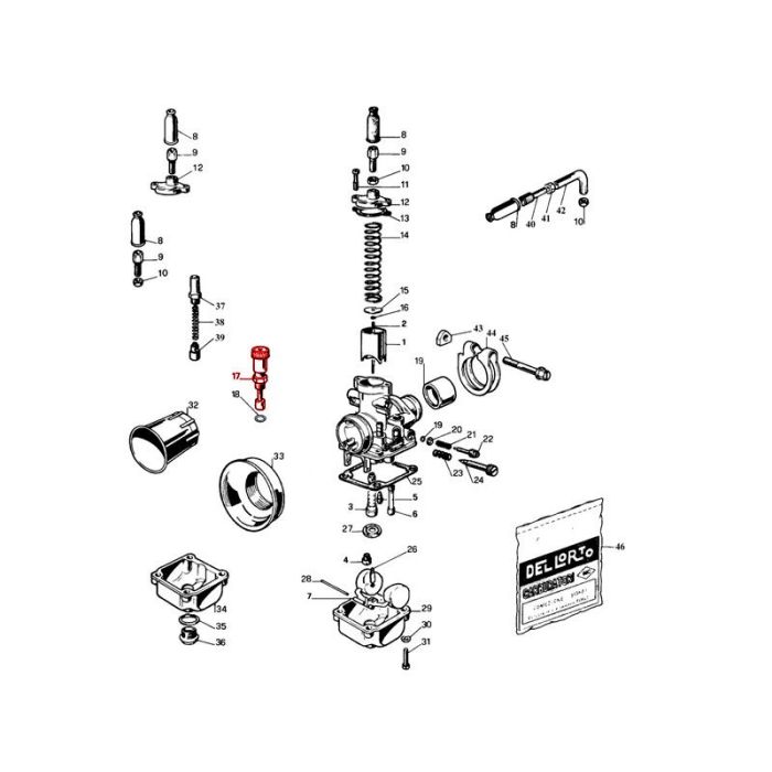 DellOrto - PHBG - Knappechoke