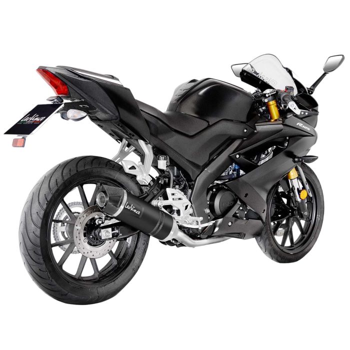 LeoVince - LV One Evo Black - Road - Yamaha YZF-R125(2019-2020)/MT-125(2020)
