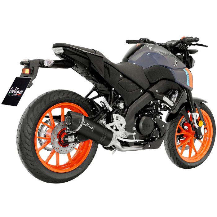 LeoVince - LV One Evo Black - Race - Yamaha YZF-R125 (2021-2024)/MT-125 (2021-2024)/XSR-125 (2021-2024)