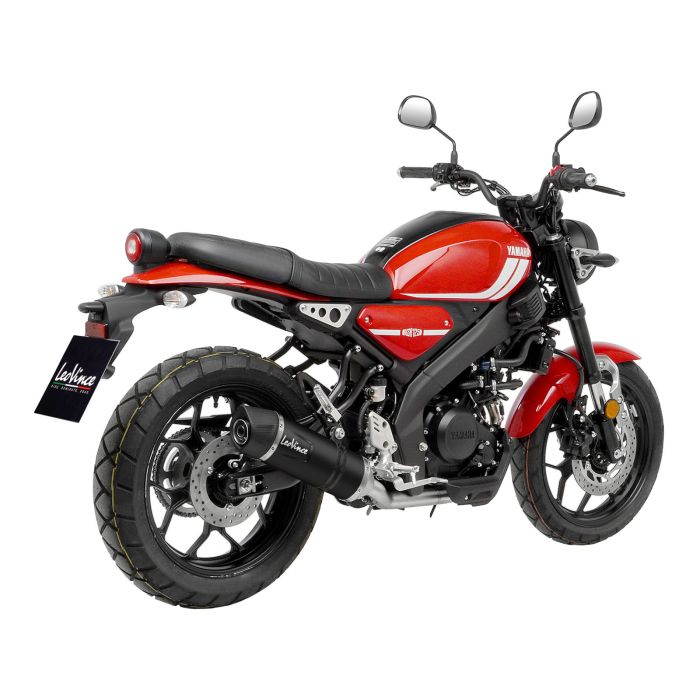 LeoVince - LV One Evo Black - Race - Yamaha YZF-R125 (2021-2024)/MT-125 (2021-2024)/XSR-125 (2021-2024)
