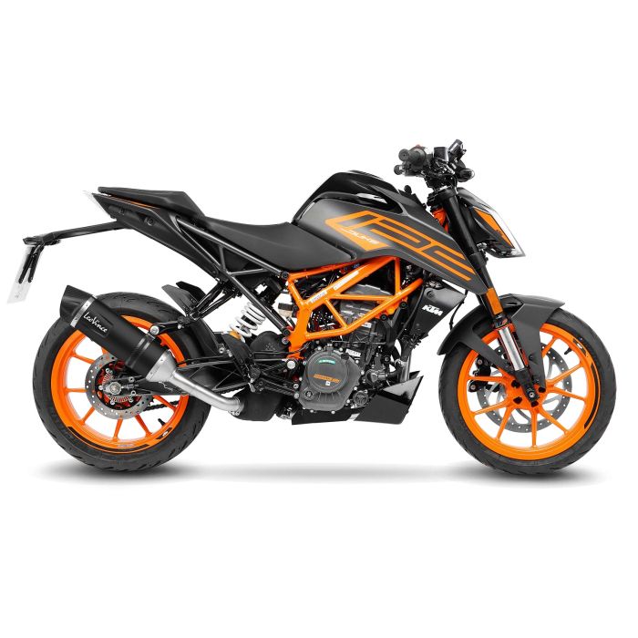 LeoVince - LV One Evo Black Slip-On - Road - KTM Duke 125/390 (2021-2023)
