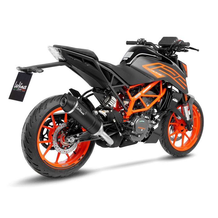 LeoVince - LV One Evo Black Slip-On - Road - KTM Duke 125/390 (2021-2023)