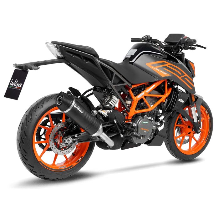 LeoVince - LV One Evo Carbon Slip-On - Road - KTM Duke 125/390 (2021-2023)