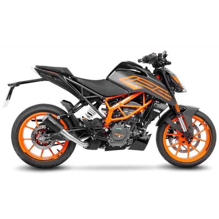 LeoVince -  LV-10 Black Slip-On - KTM Duke 125/390 (2021-2023)
