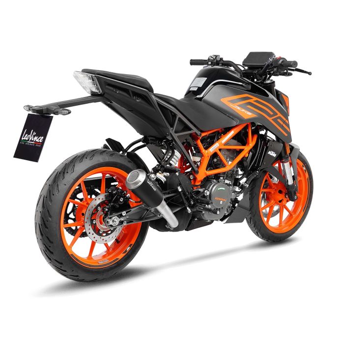 LeoVince -  LV-10 Black Slip-On - KTM Duke 125/390 (2021-2023)