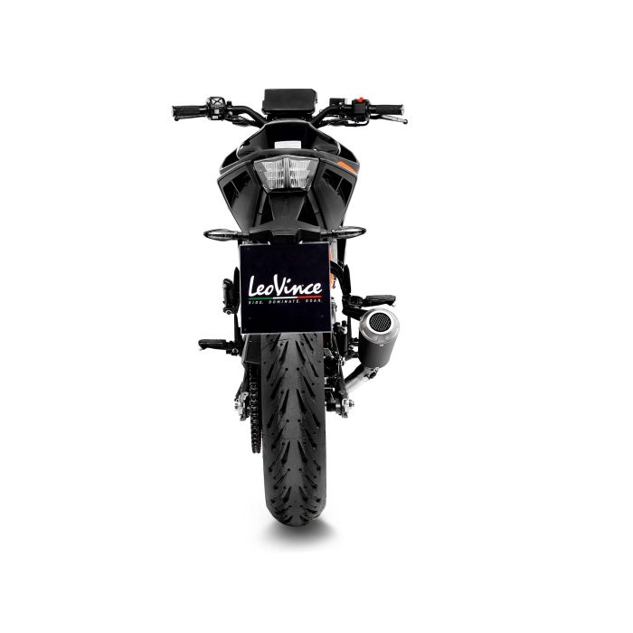 LeoVince -  LV-10 Black Slip-On - KTM Duke 125/390 (2021-2023)
