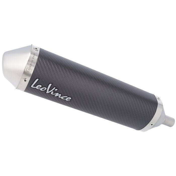 LeoVince - X-Fight Carbon Slip-On Lyddemper - Fantic Euro4