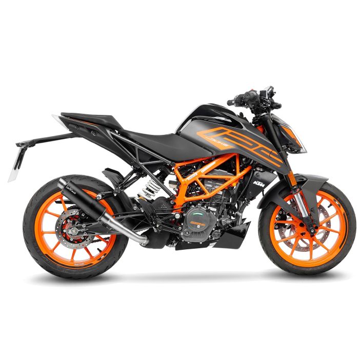 LeoVince - GP Corsa Matte Slip-On - KTM Duke 125/390 (2021-2023)