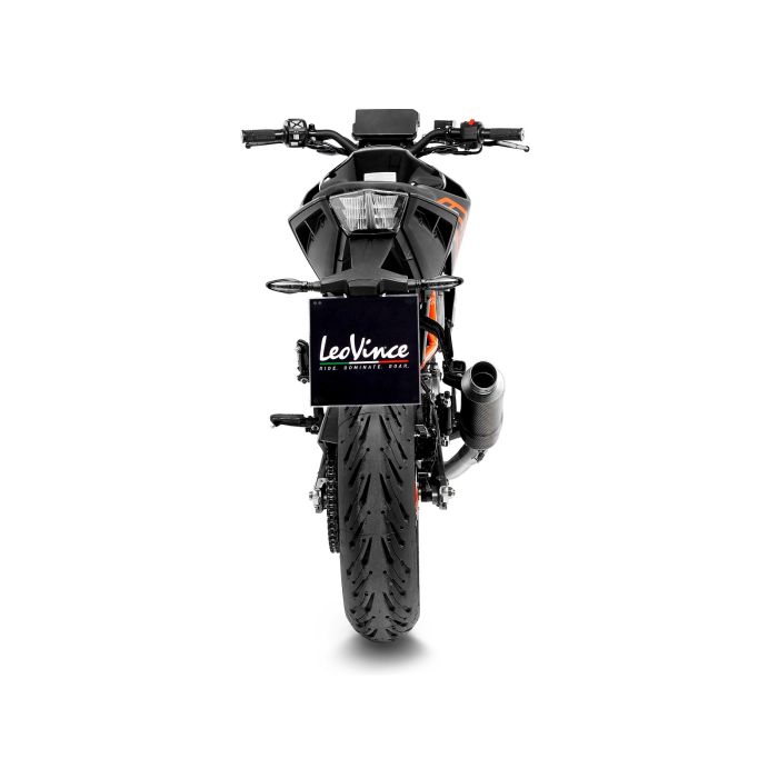 LeoVince - GP Corsa Matte Slip-On - KTM Duke 125/390 (2021-2023)