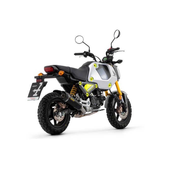 Arrow - X-Kone Slip-On - Black/Carb - Honda MSX 125 (2021-2023)