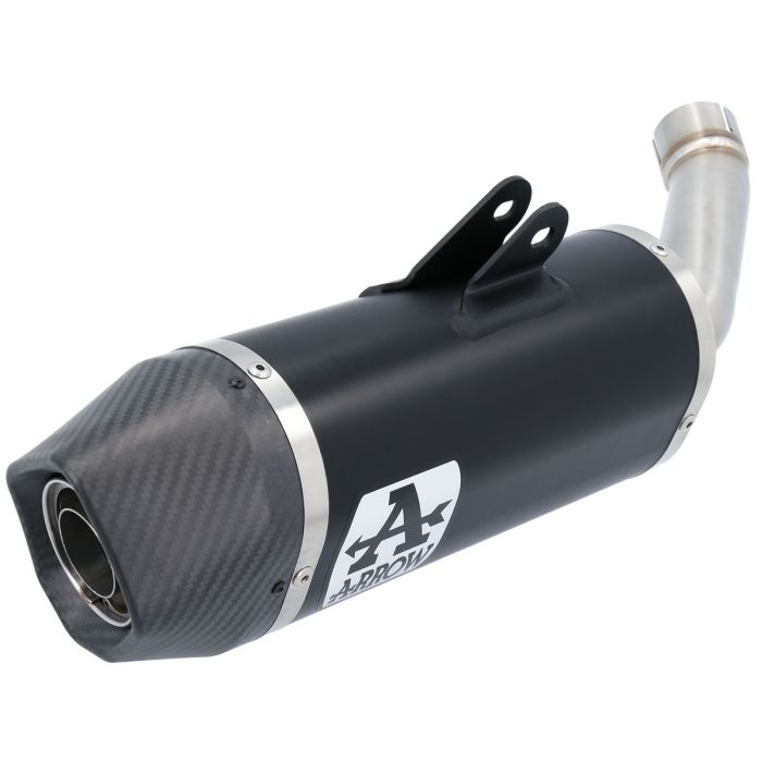 Arrow - Indy Race - Dark/Carbon - Husqvarna Svartpilen/Vitpilen 125 (2021-2023)