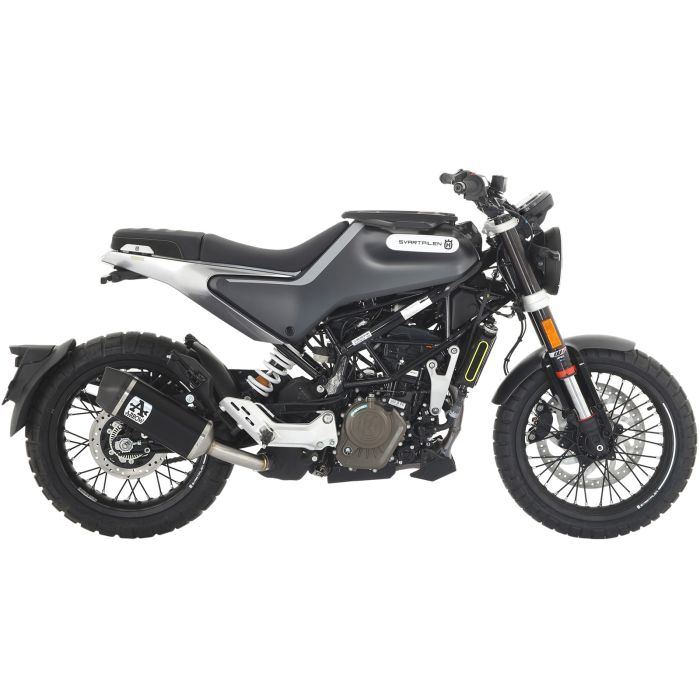 Arrow - Indy Race - Dark/Carbon - Husqvarna Svartpilen/Vitpilen 125 (2021-2023)