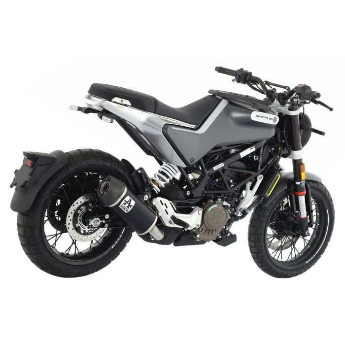 Arrow - Indy Race - Dark/Carbon - Husqvarna Svartpilen/Vitpilen 125 (2021-2023)