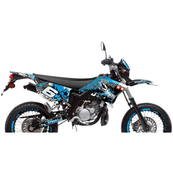 Stage6 - Dekalsett Yamaha DT 50 - Blå/Sort