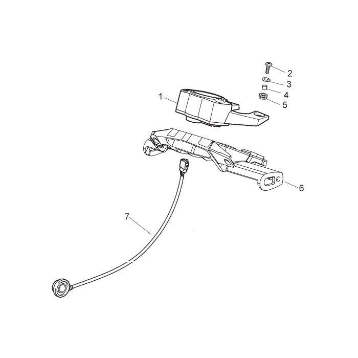 Aprilia - SX 50 06-11 - Speedometer