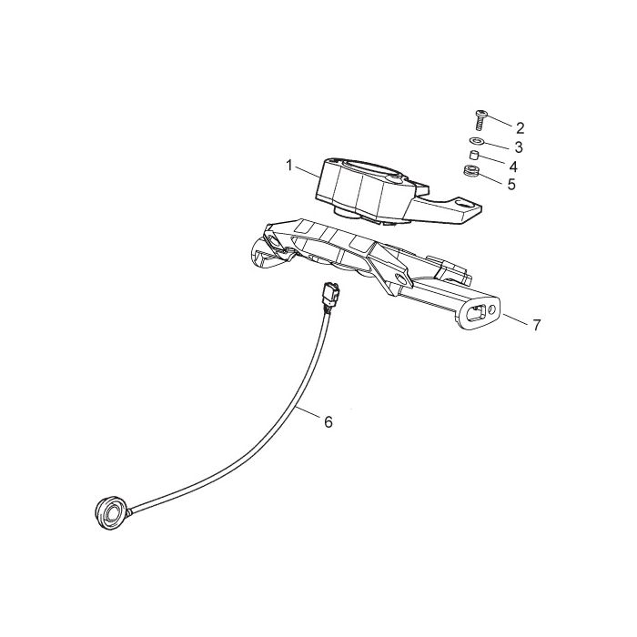 Aprilia - RX 50 12-17 - Speedometer