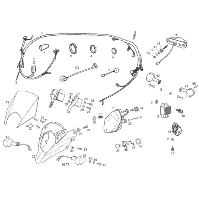 Gilera - RCR 50 11-17 - Lys