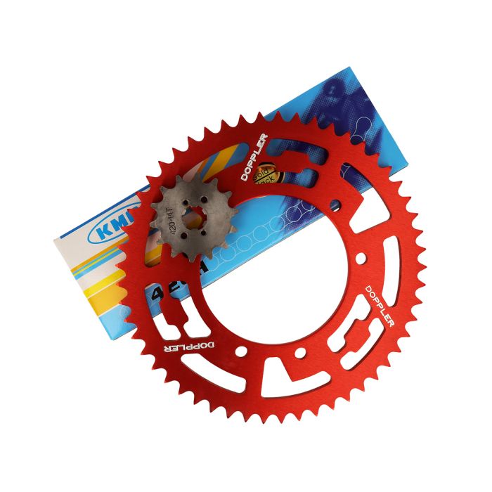 Doppler - Red - Drevkit 420 - Derbi/Aprilia/Gilera - 53x14