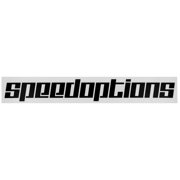 SpeedOptions - Black dekal - 26cm