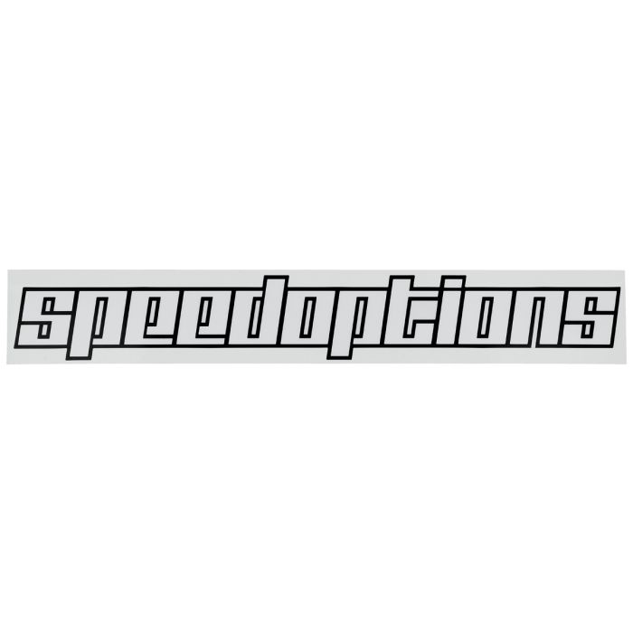 SpeedOptions - White dekal - 26cm