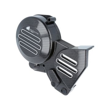 VictoriaBull - Svinghjulsdeksel - Derbi LC - Carbon