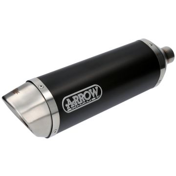 Arrow - StreetThunder - Black/Alu - Honda CB125F (2015-2016)