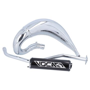 Voca - Chromed 50/70cc Cross - Sort - Aprilia/Derbi