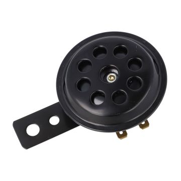 Elec - Horn sort 12v DC - 65mm