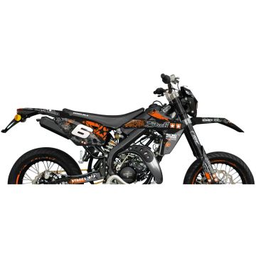 Stage6 - Dekalsett Rieju MRT 50 - Orange/Sort