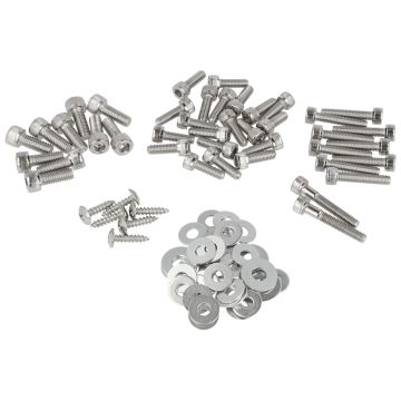Tunr - Kåpeskruekit - Peugeot Trekker/TKR - Chrome