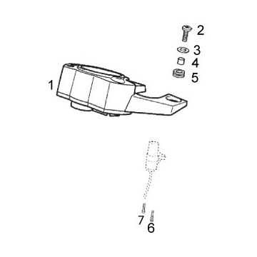 Derbi - DRD/X-Treme50 11-13 - Speedometer