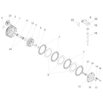 Derbi/Piaggio - Clutch - v2