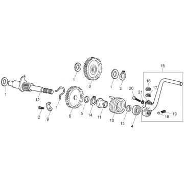 Derbi/Piaggio - Kickstart - Aprilia/Derbi