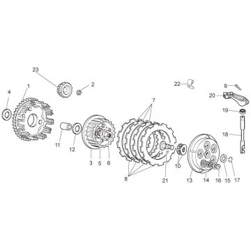 Derbi/Piaggio - Clutch - Rev3