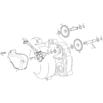 Derbi/Piaggio - Oljepumpe - Derbi/Gilera