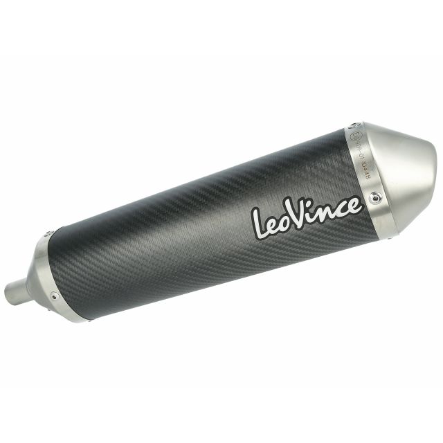 LeoVince - X-Fight Carbon Slip-On Lyddemper Euro4 - Aprilia/Derbi