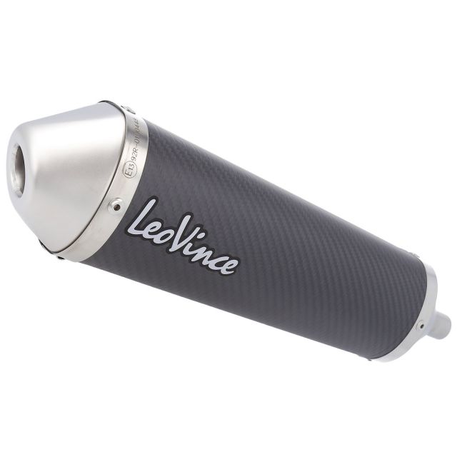 LeoVince - X-Fight Carbon Slip-On Lyddemper - Fantic Euro4