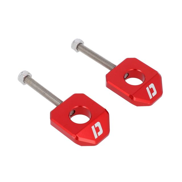 Doppler - Kjedestrammer Aprilia/Derbi/Gilera - 15mm - Rød