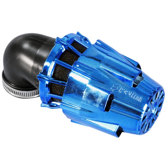 Polini - Blue air box - Blå 32mm - 90 grader