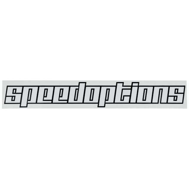 SpeedOptions - White dekal - 26cm